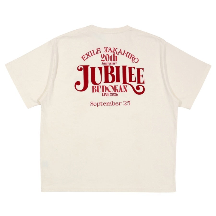 JUBILEE ロゴTシャツ/IVORY 詳細画像 カラー共通 1