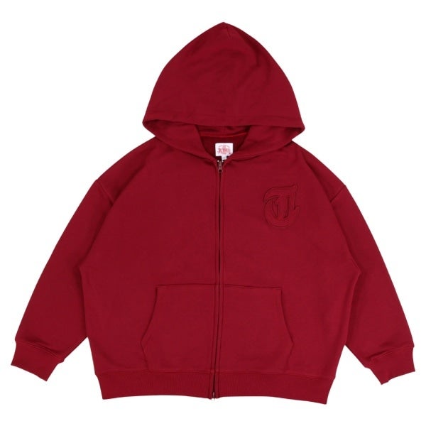 JUBILEE ZIPパーカー/BURGUNDY
