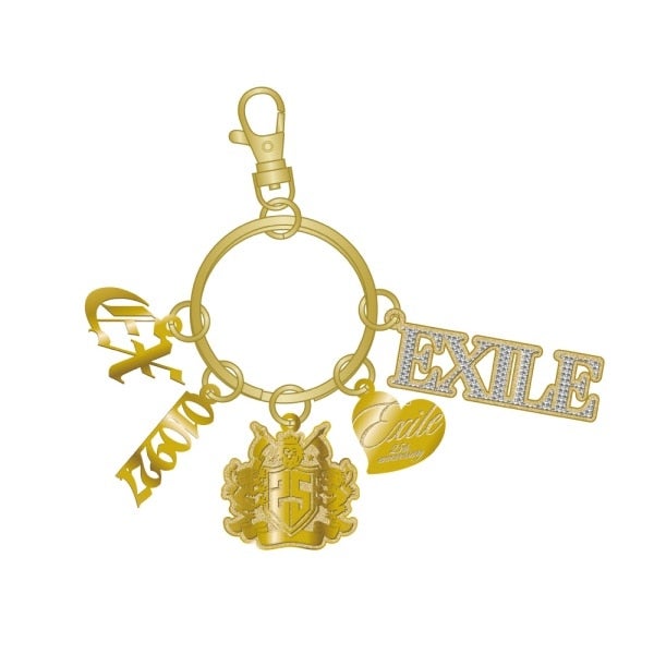EXILE 25th ANNIVERSARY エンブレムチャームキーホルダー