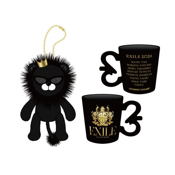 EXILE 25th ANNIVERSARY キャラクターぬいぐるみ&マグカップセット