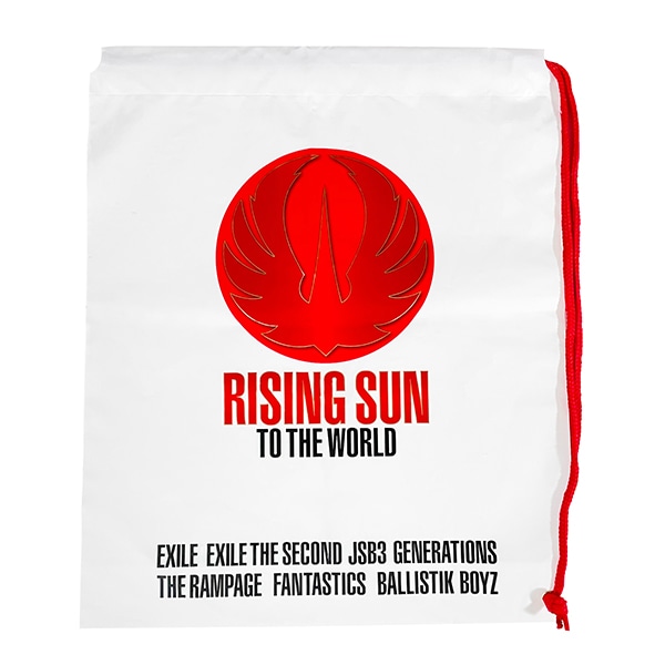 RISING SUN TO THE WORLD ビニールバッグ