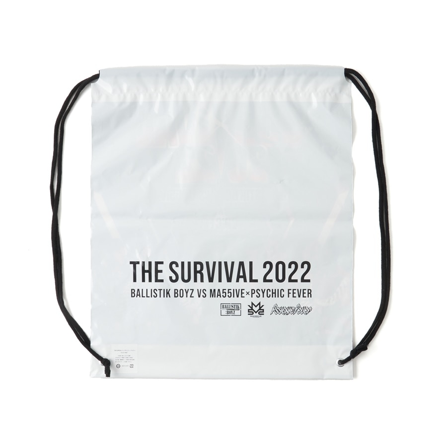 Exile Tribe Station Online Store The Survival ビニールナップサック