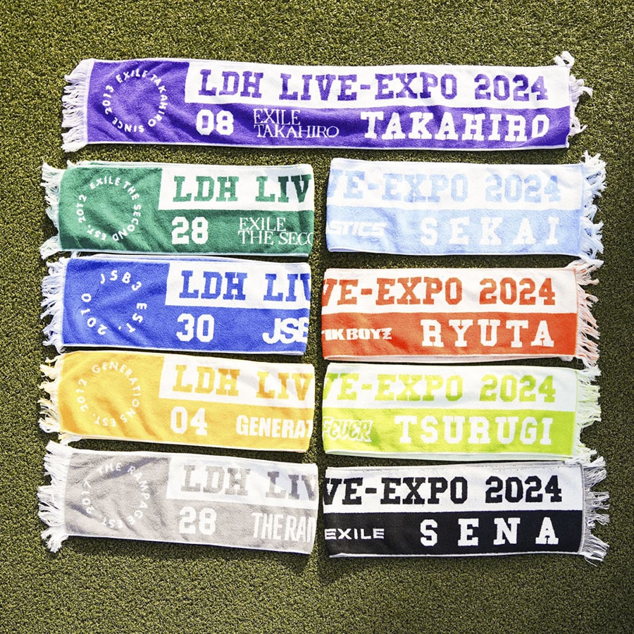 EXILE TRIBE STATION ONLINE STORE｜LDH LIVE-EXPO 2024 マフラータオル/澤本夏輝