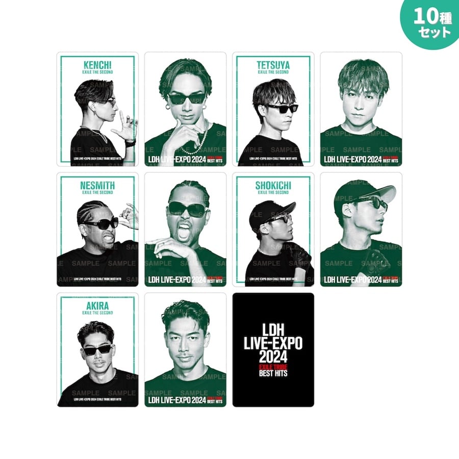 EXILE TRIBE STATION ONLINE STORE｜LDH LIVE-EXPO 2024 フォトカード