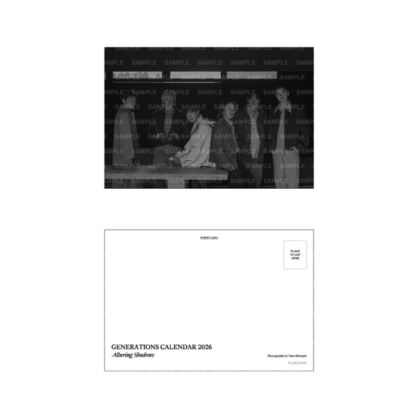 GENERATIONS 2026 カレンダー/壁掛け 詳細画像