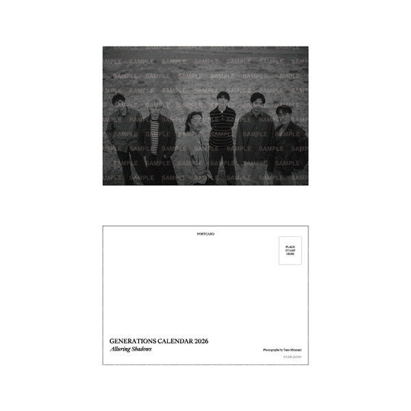 GENERATIONS 2026 カレンダー/卓上 詳細画像