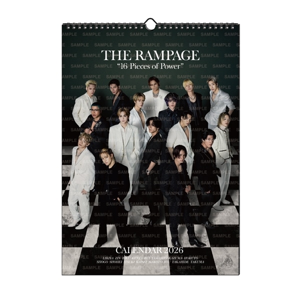 THE RAMPAGE 2026 カレンダー/壁掛け