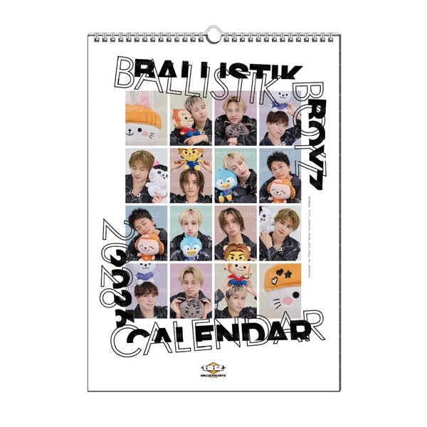 BALLISTIK BOYZ 2026 カレンダー/壁掛け