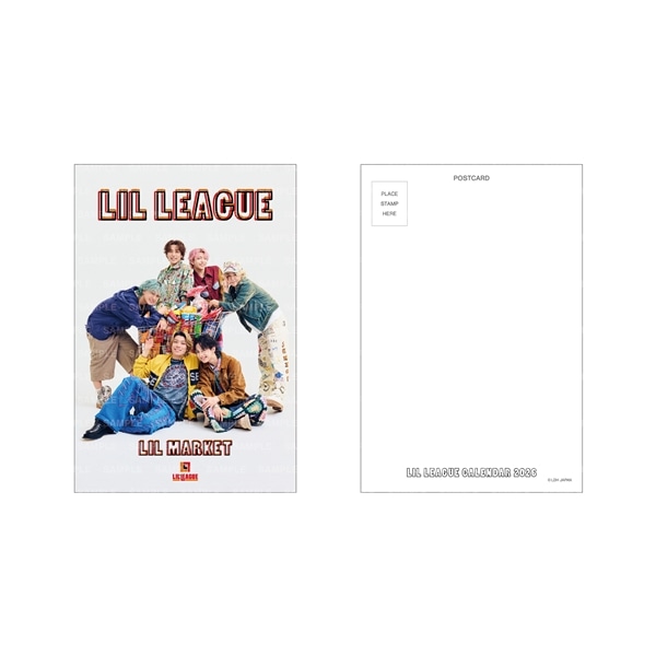 LIL LEAGUE 2026 カレンダー/壁掛け 詳細画像