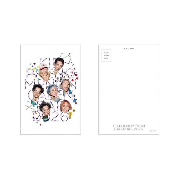 KID PHENOMENON 2026 カレンダー/壁掛け 詳細画像