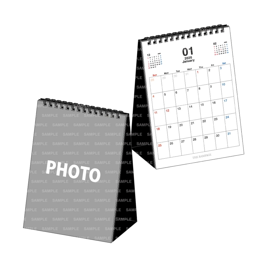 THE RAMPAGE 2026 カレンダー/卓上 詳細画像 カラー共通 1