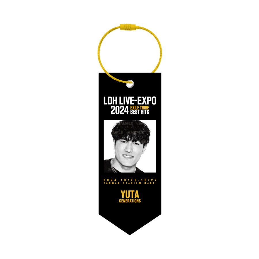 LDH LIVE-EXPO 2024 ミニタペストリー/GENERATIONS 詳細画像 中務裕太 1