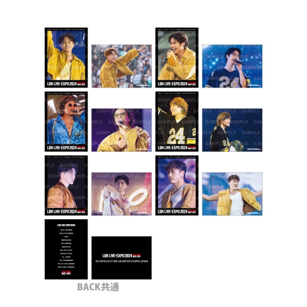 LDH LIVE-EXPO 2024 フォトカード/GENERATIONS/全12種