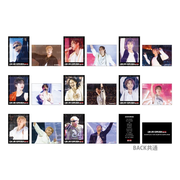 LDH LIVE-EXPO 2024 フォトカード/THE RAMPAGE/A/全16種