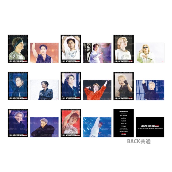 LDH LIVE-EXPO 2024 フォトカード/THE RAMPAGE/B/全16種