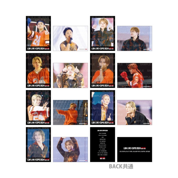 LDH LIVE-EXPO 2024 フォトカード/BALLISTIK BOYZ/全14種
