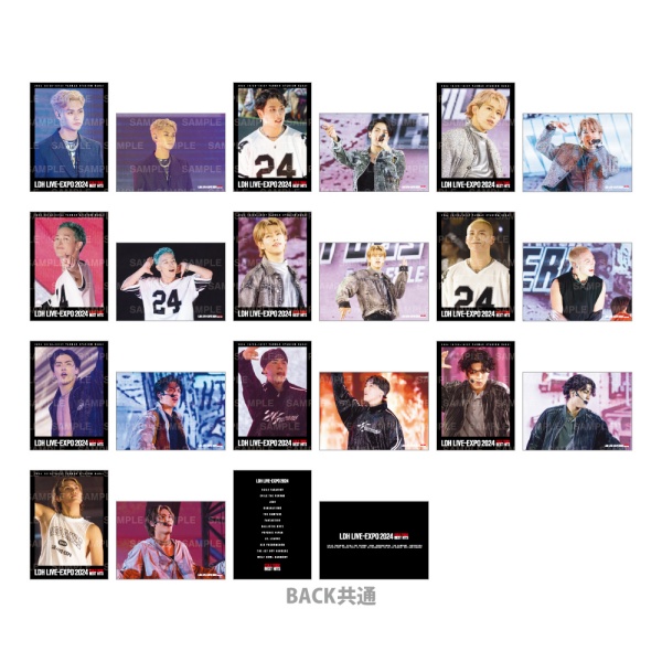 LDH LIVE-EXPO 2024 フォトカード/THE JET BOY BANGERZ/全20種