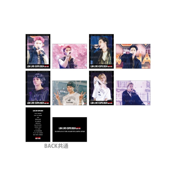 LDH LIVE-EXPO 2024 フォトカード/WOLF HOWL HARMONY/全8種