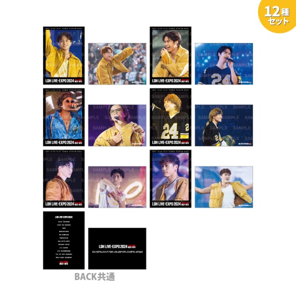 LDH LIVE-EXPO 2024 フォトカード/GENERATIONS/12種セット
