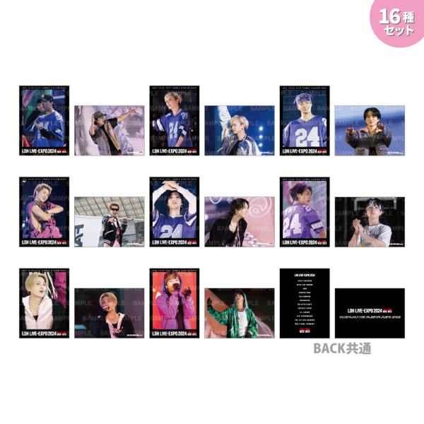 LDH LIVE-EXPO 2024 フォトカード/FANTASTICS/16種セット