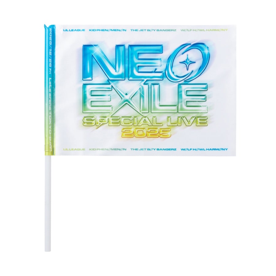 NEO EXILE SPECIAL LIVE 2025 フラッグ 詳細画像 WHITE 1