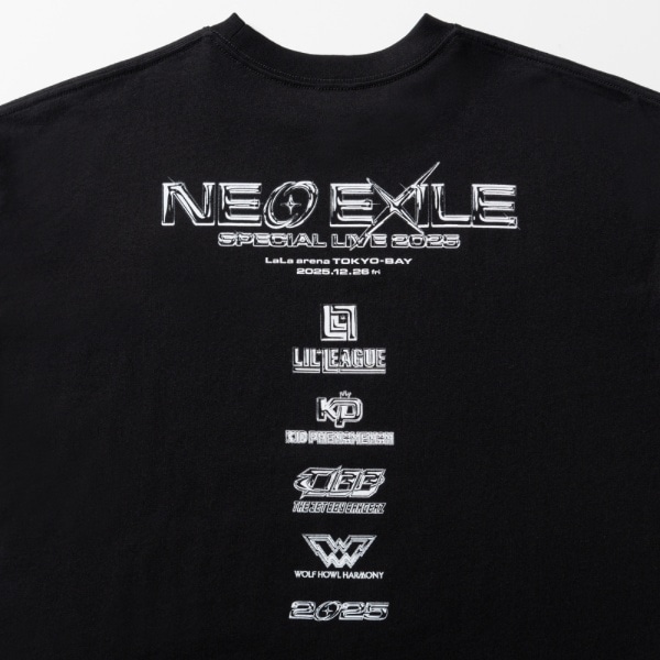 NEO EXILE SPECIAL LIVE 2025 ロングスリーブTシャツ/BLACK 詳細画像