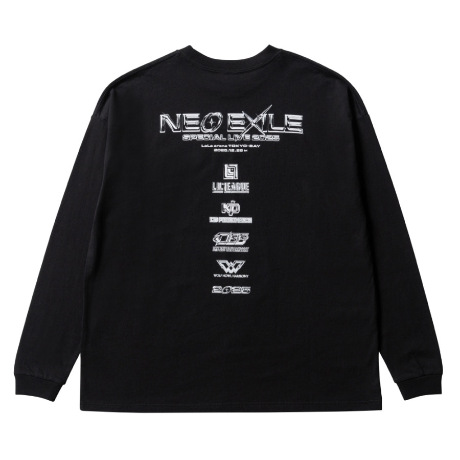 NEO EXILE SPECIAL LIVE 2025 ロングスリーブTシャツ/BLACK 詳細画像 カラー共通 1