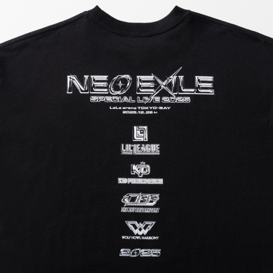 NEO EXILE SPECIAL LIVE 2025 ロングスリーブTシャツ/BLACK 詳細画像 カラー共通 3