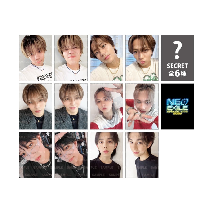 NEO EXILE SPECIAL LIVE 2025 フォトカード/LIL LEAGUE/全12種+シークレット6種 詳細画像 LIL LEAGUE 1