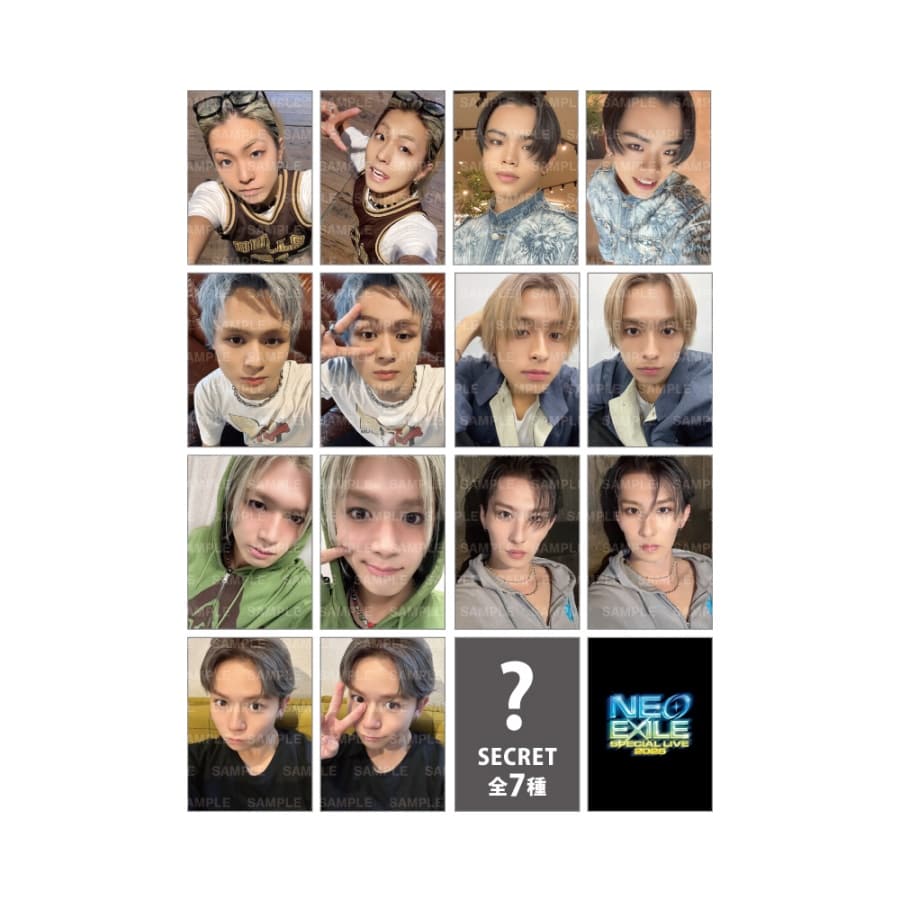 NEO EXILE SPECIAL LIVE 2025 フォトカード/KID PHENOMENON/全14種+シークレット7種 詳細画像 KID PHENOMENON 1
