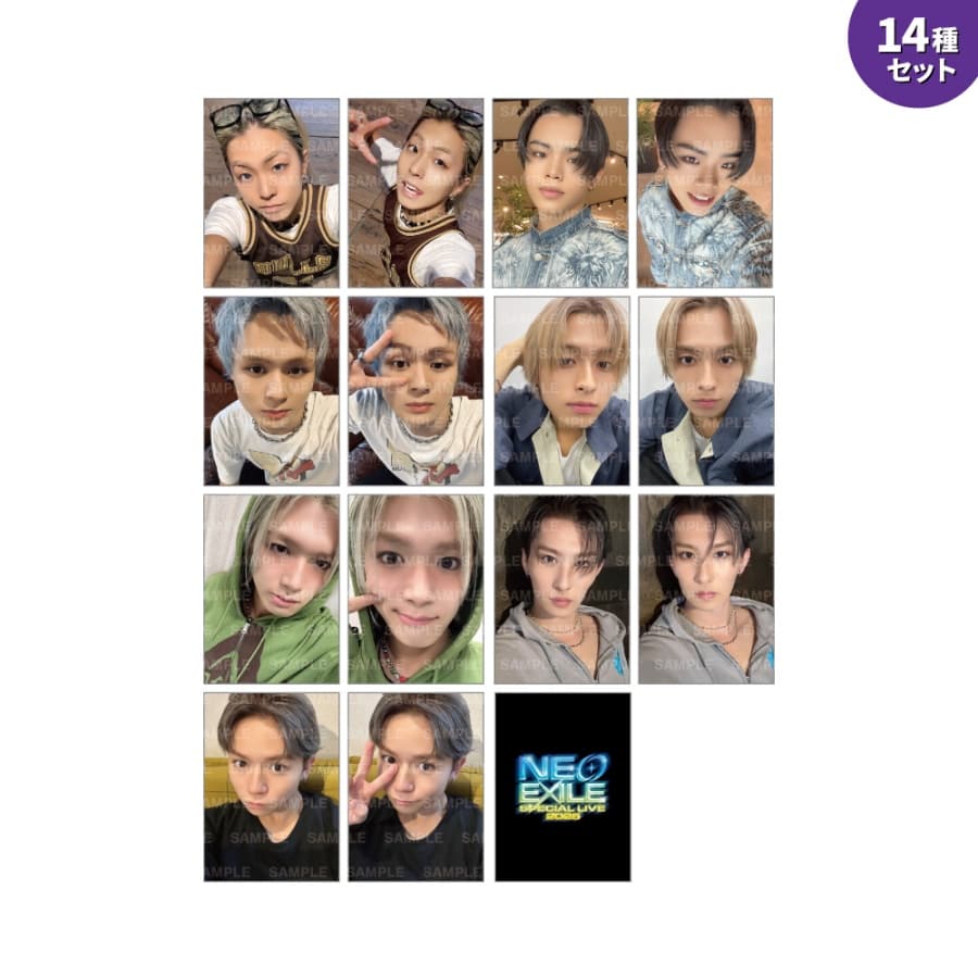 NEO EXILE SPECIAL LIVE 2025 フォトカード/KID PHENOMENON/14種セット 詳細画像 KID PHENOMENON 1
