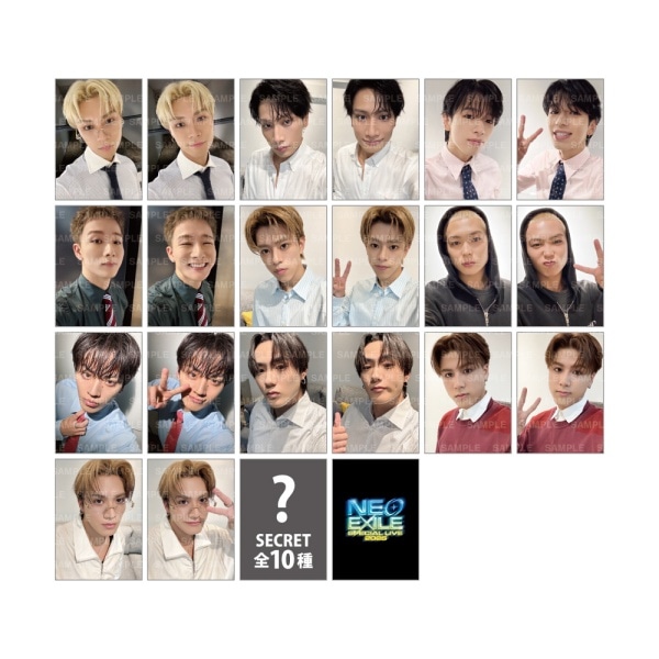 NEO EXILE SPECIAL LIVE 2025 フォトカード/THE JET BOY BANGERZ/全20種+シークレット10種