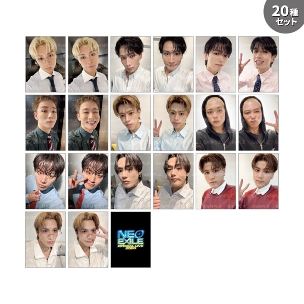 NEO EXILE SPECIAL LIVE 2025 フォトカード/THE JET BOY BANGERZ/20種セット
