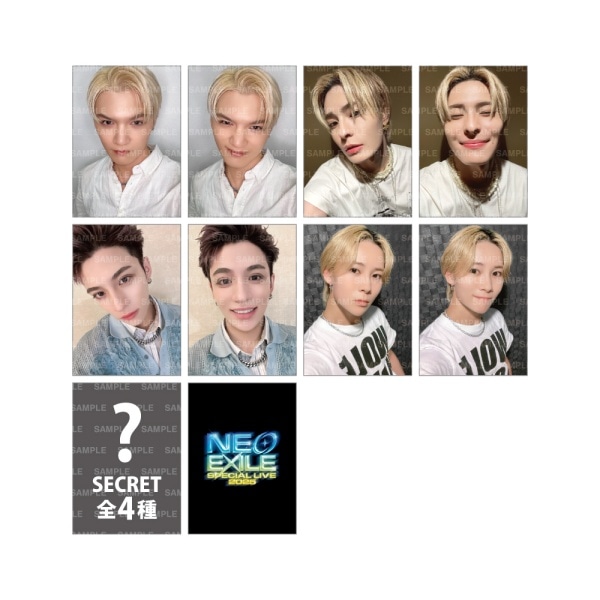 NEO EXILE SPECIAL LIVE 2025 フォトカード/WOLF HOWL HARMONY/全8種+シークレット4種