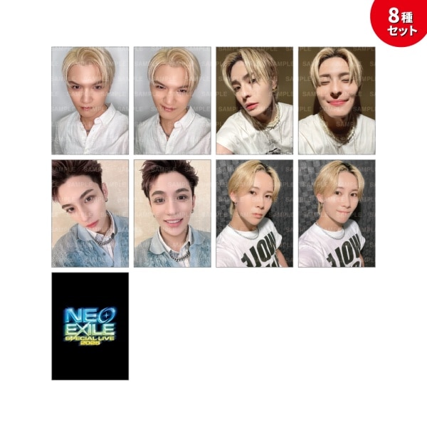 NEO EXILE SPECIAL LIVE 2025 フォトカード/WOLF HOWL HARMONY/8種セット