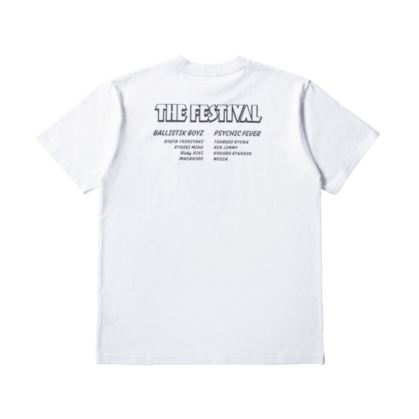 THE FESTIVAL ロゴTシャツ/WHITE 詳細画像