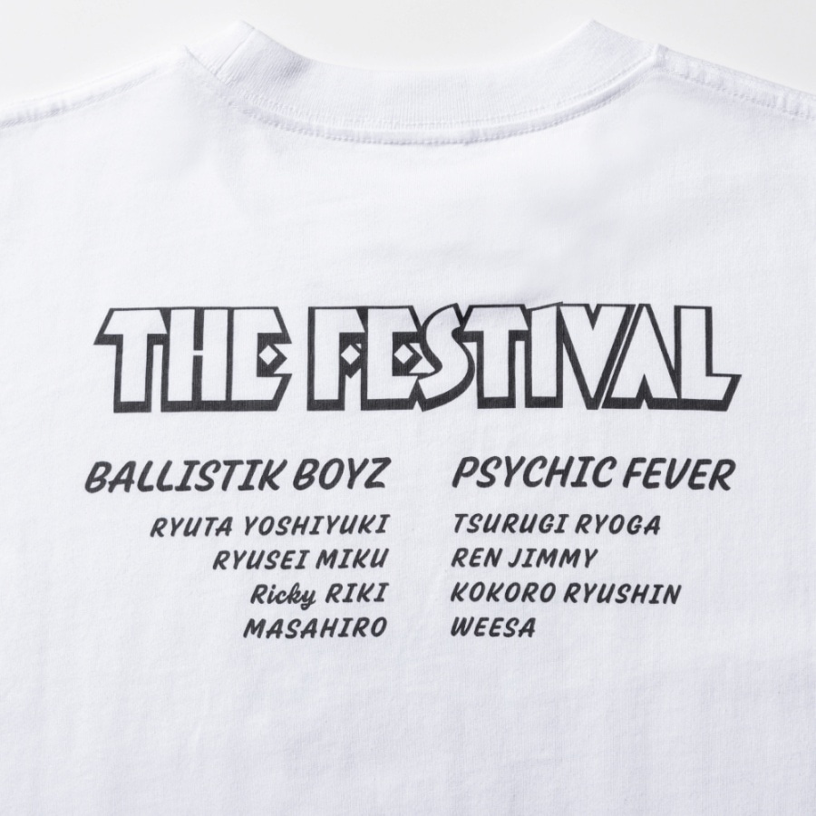 THE FESTIVAL ロゴTシャツ/WHITE 詳細画像 カラー共通 3