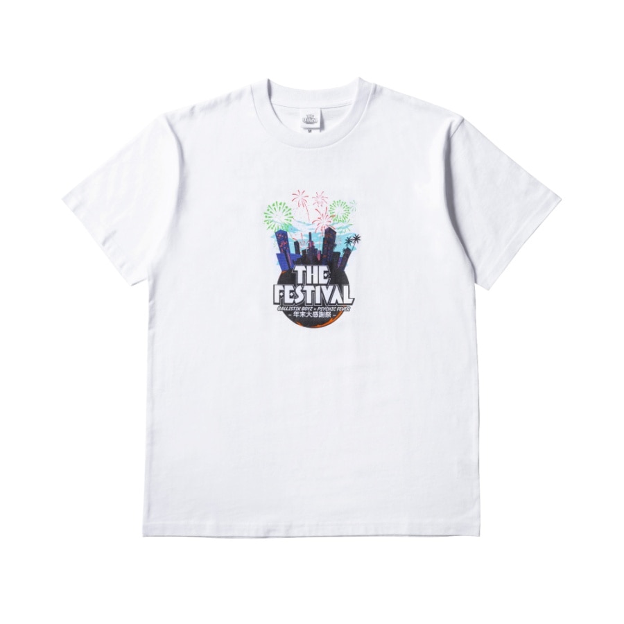 THE FESTIVAL ロゴTシャツ/WHITE 詳細画像 WHITE 1