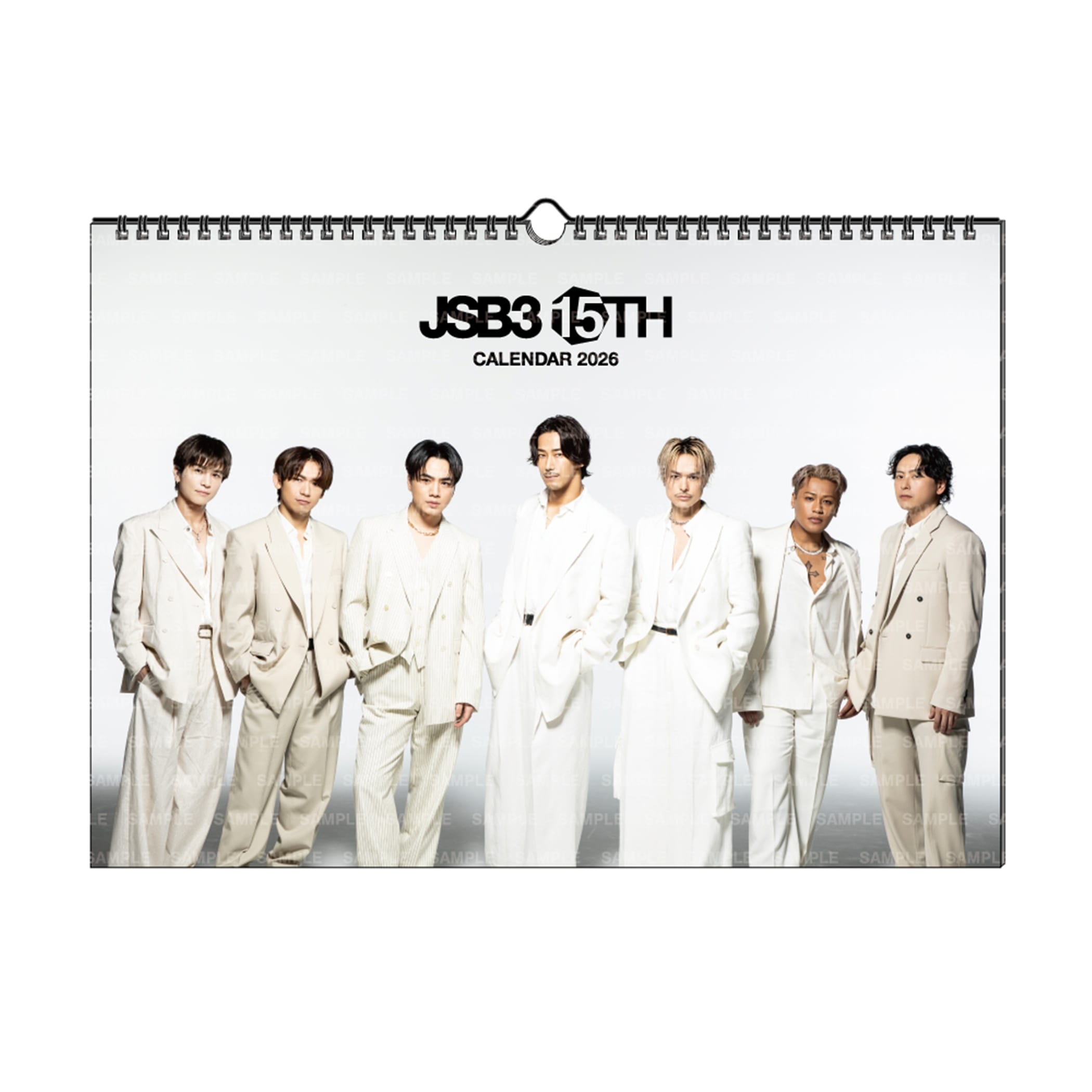 EXILE TAKAHIRO 壁掛けカレンダー EXILE TRIBE STATION ONLINE STORE｜三代目 J SOUL BROTHERS 2026