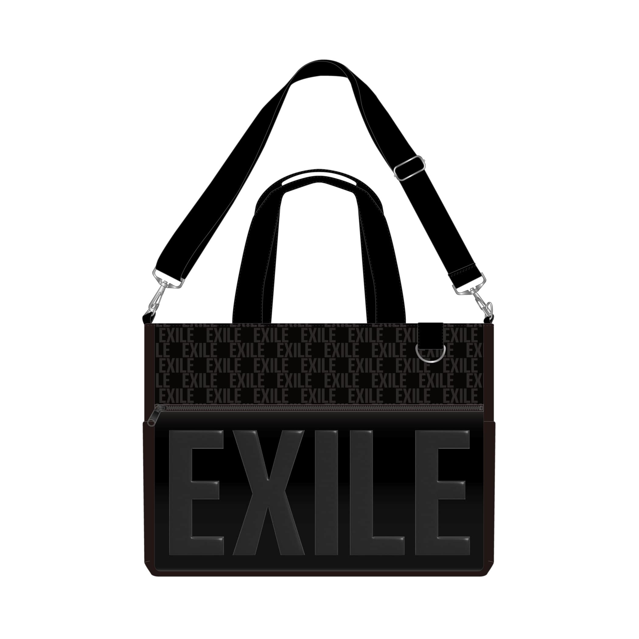 EXILE TRIBE STATION ONLINE STORE｜クリアポケット付きカスタムトート