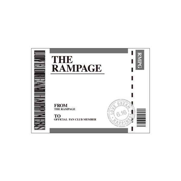 チャーム付きクリアパスケース/THE RAMPAGE 詳細画像