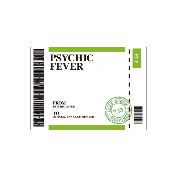 チャーム付きクリアパスケース/PSYCHIC FEVER 詳細画像