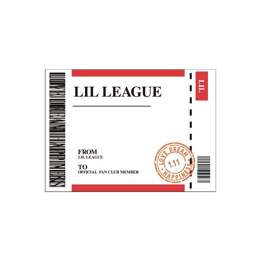 チャーム付きクリアパスケース/LIL LEAGUE 詳細画像 カラー共通 1