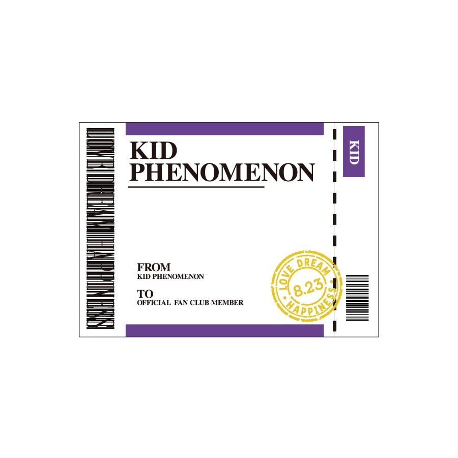 チャーム付きクリアパスケース/KID PHENOMENON 詳細画像 カラー共通 1
