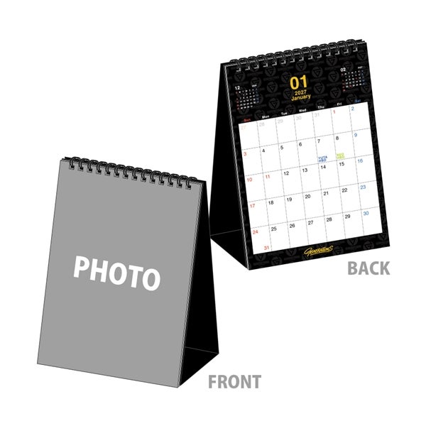 【フォトシート4枚セット(全5種)付き】GENERATIONS 2027 カレンダー/卓上 詳細画像