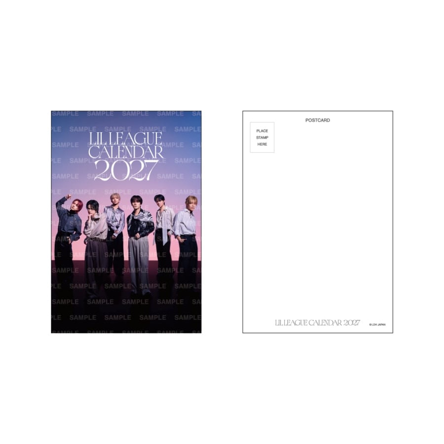 EXILE TRIBE STATION ONLINE STORE｜LIL LEAGUE 2027 カレンダー/壁掛け