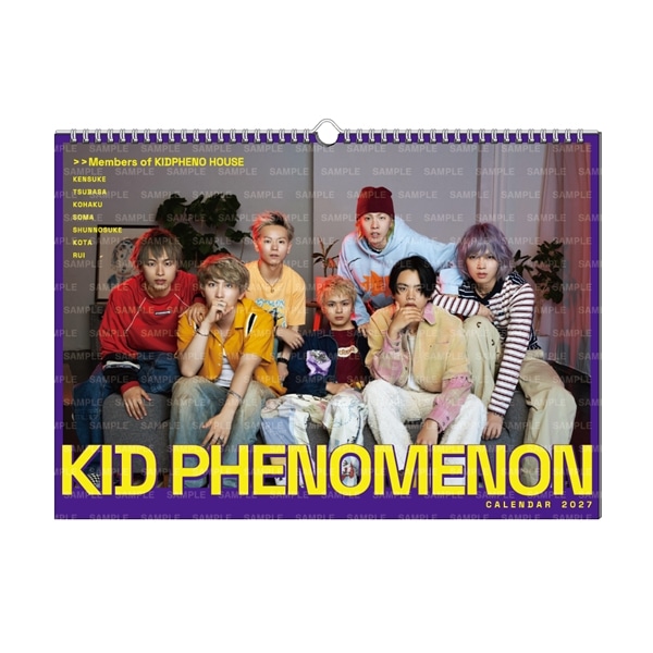 KID PHENOMENON 2027 カレンダー/壁掛け