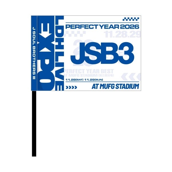 LDH LIVE-EXPO 2026 フラッグ/三代目 J SOUL BROTHERS