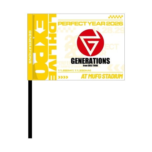 LDH LIVE-EXPO 2026 フラッグ/GENERATIONS