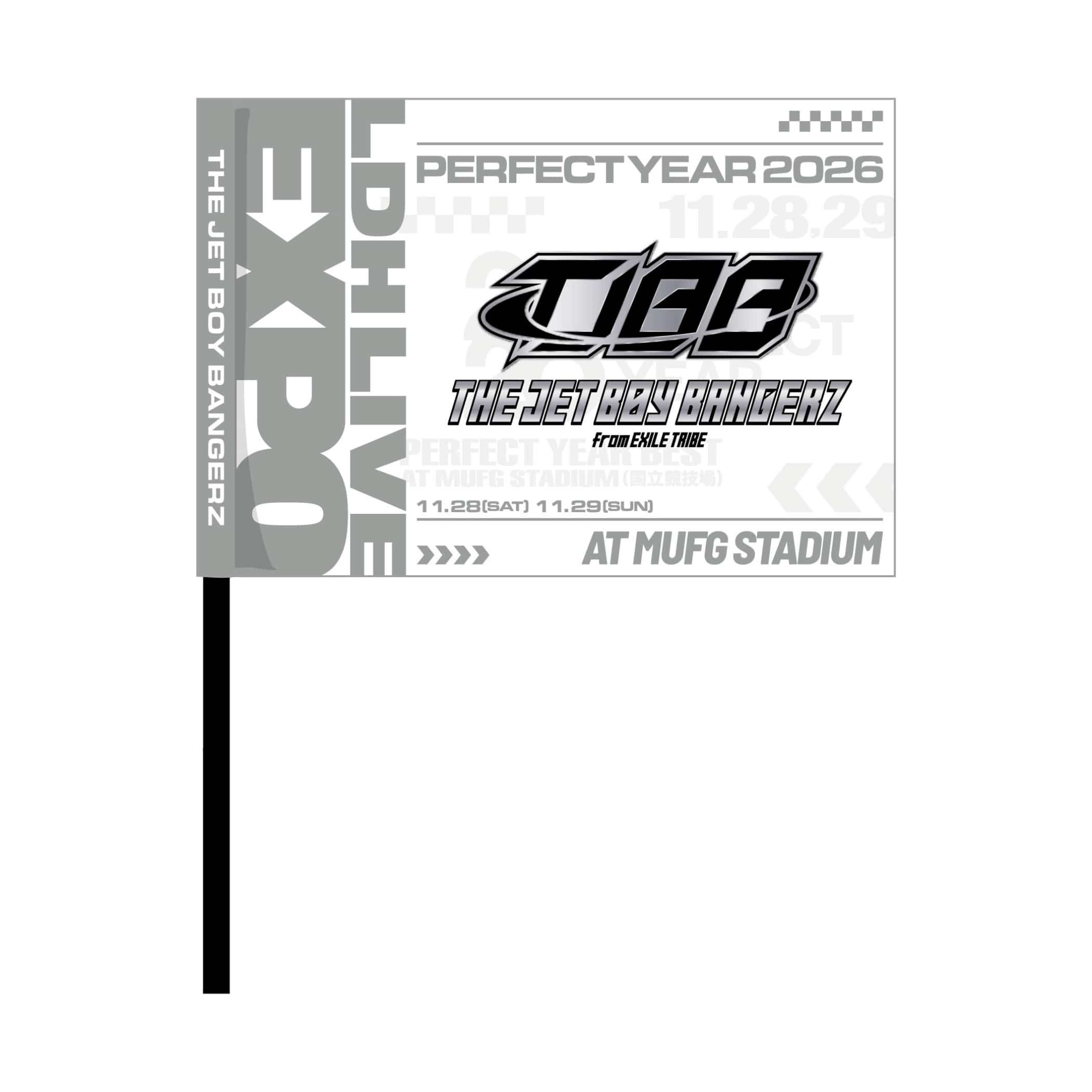 EXILE TRIBE STATION ONLINE STORE｜LDH LIVE-EXPO 2026 フラッグ/THE